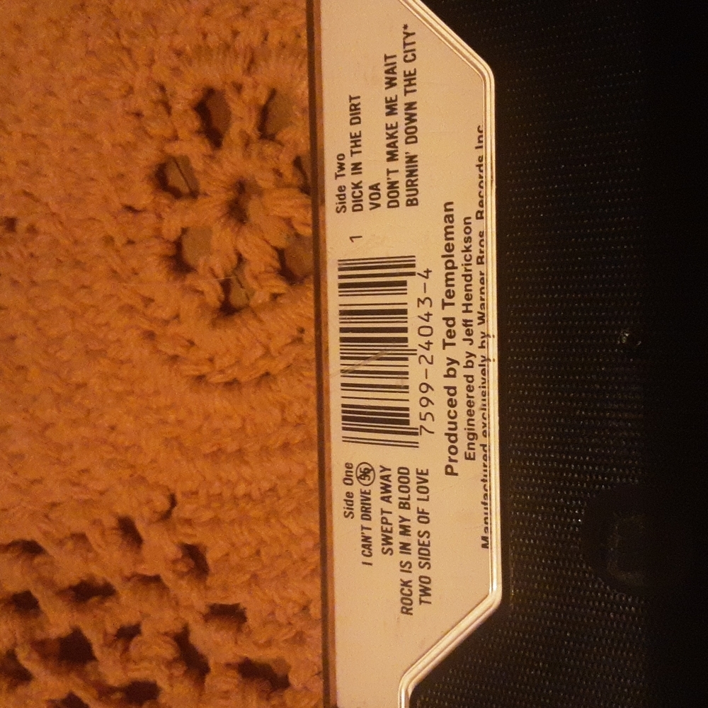 Sammy Hagar VOA Original 1984 Cassette - Picture 2 of 4